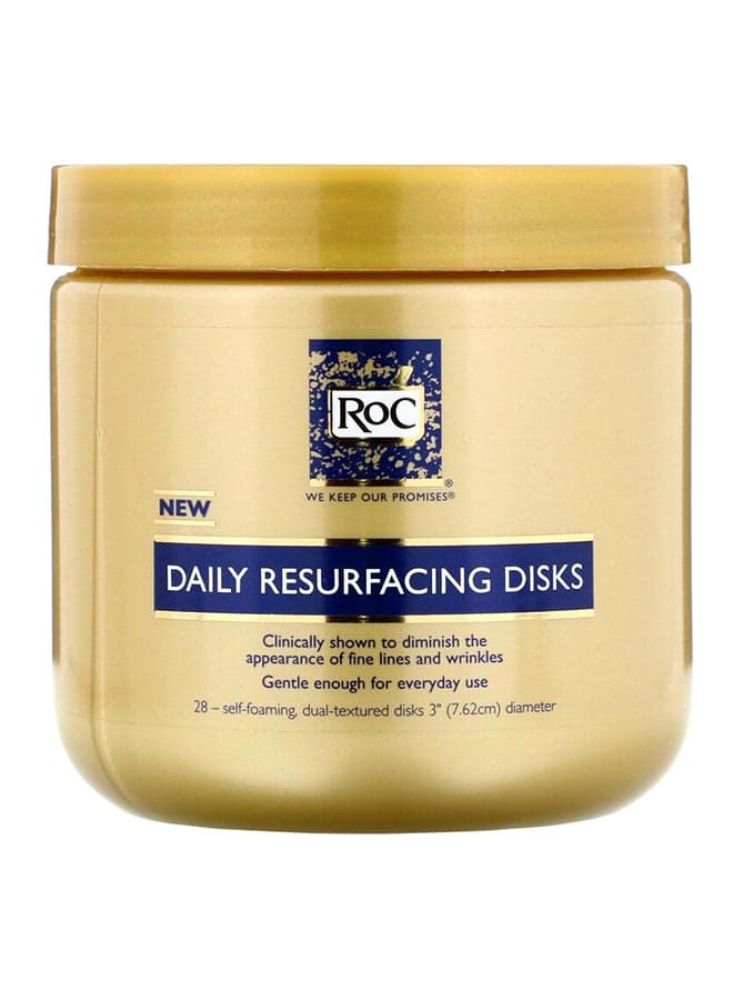 Daily Resurfacing Facial Disks Exfoliating Makeup Removing Pads Skin Conditioning Cleanser