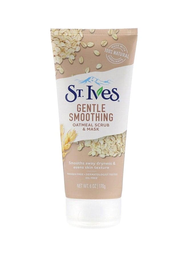 Nourished And Smooth Oatmeal Scrub And Mask 170grams