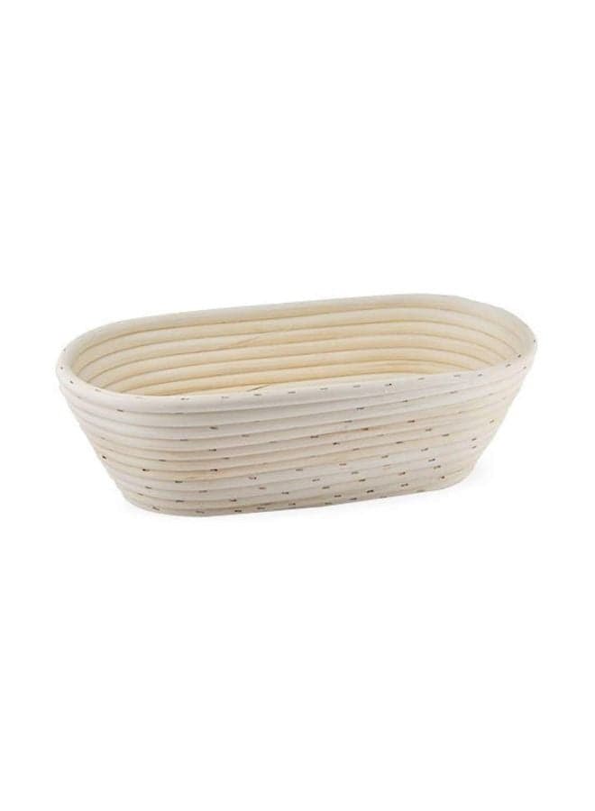 Brotform Rattan Proofing Basket Beige 9.75x6.25x3inch