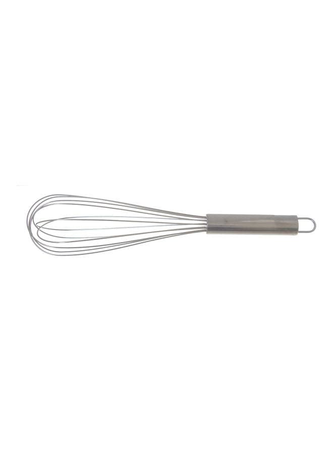 Egg Beater Whisk Silver 12cm
