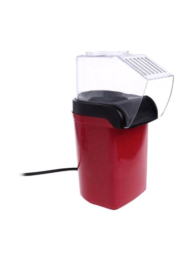 Hot Air Popcorn Maker 1200W 1200 W PM-42A Red/Black/Clear