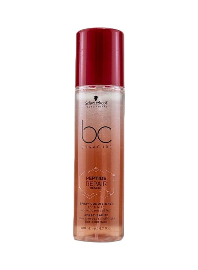 BC Bonacure Peptide Repair Rescue Spray Conditioner 200ml