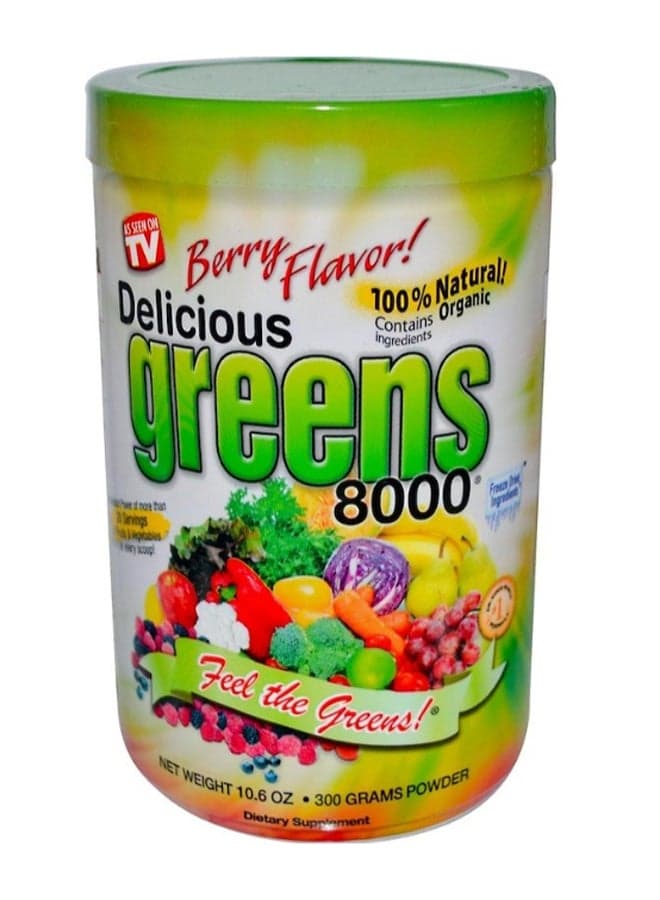 Berry Flavor Delicious Greens 8000 Powder
