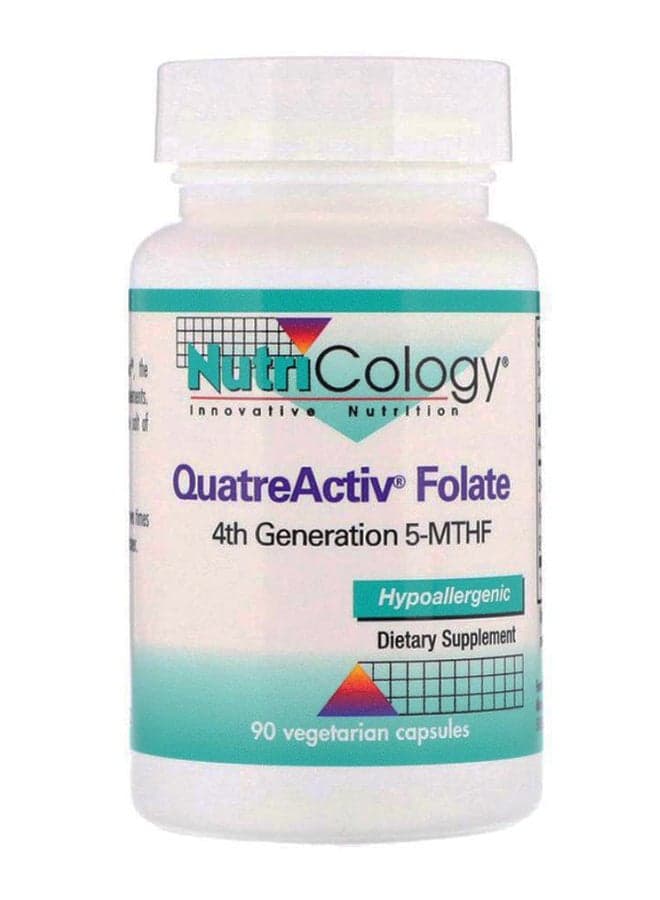 QuatreActiv Folate - 90 Vegetarian Capsules
