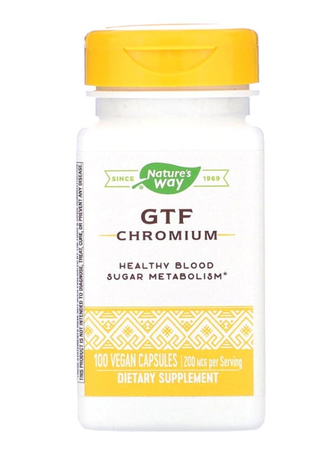 GTF Chromium - 100 Capsules