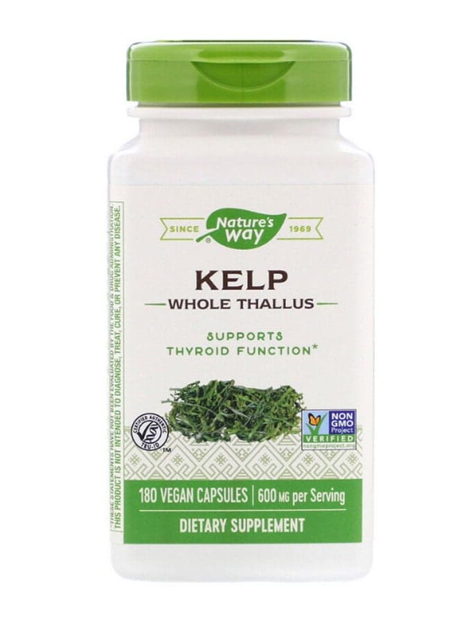 Kelp Whole Thallus - 180 Capsules