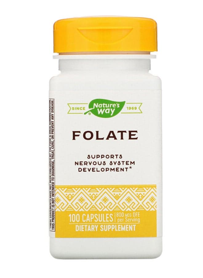 Folate - 100 Capsules