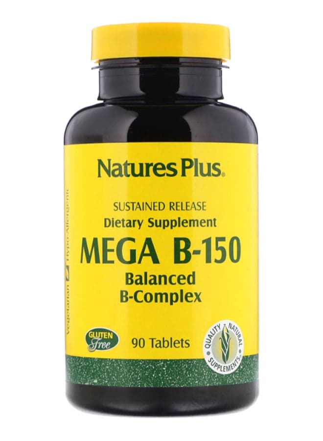 Mega B-150 Balanced B-Complex - 90 Tablets