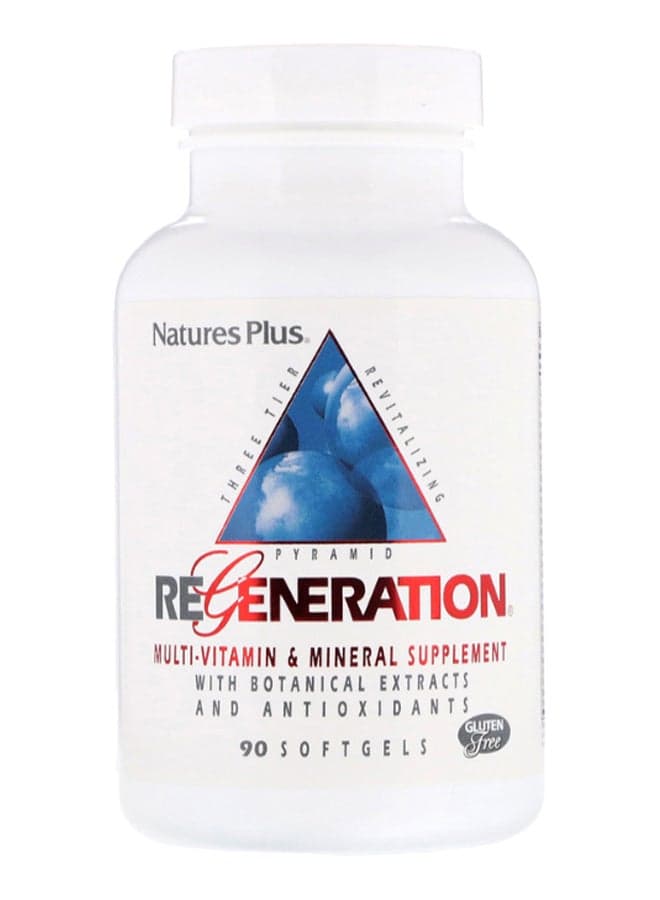 Regeneration Multi-Vitamin And Mineral Supplement - 90 Softgels