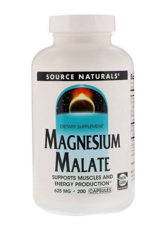 Magnesium Malate - 200 Capsules