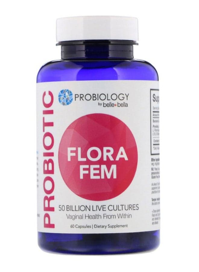 Probiotic Flora Fem - 60 Capsules