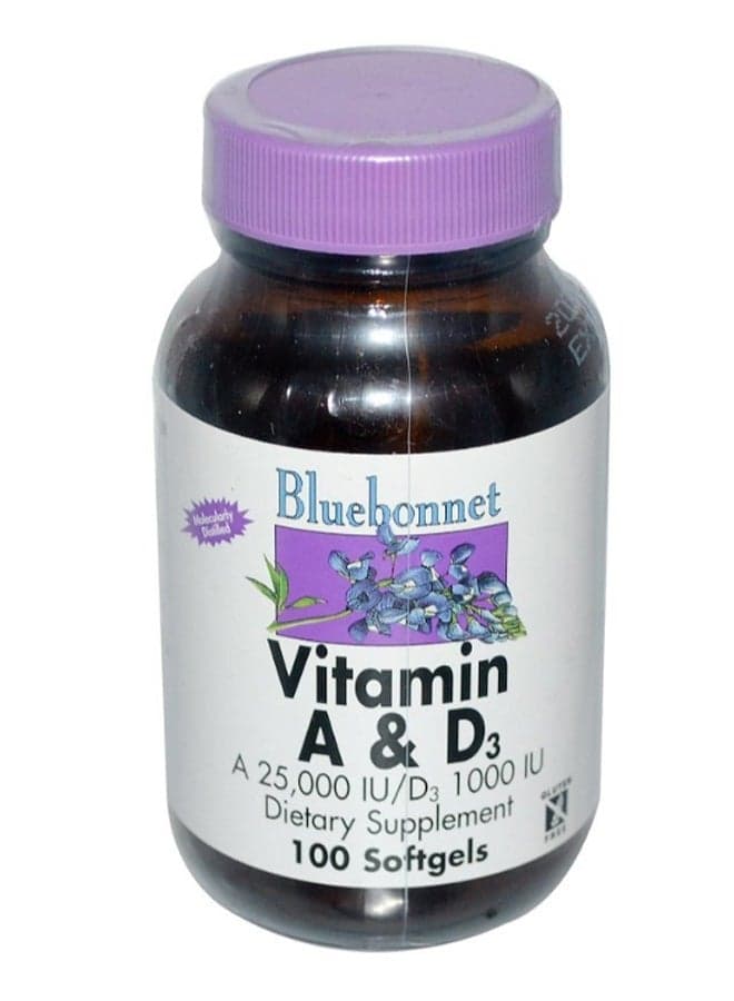 Vitamin A And D3 - 100 Softgels