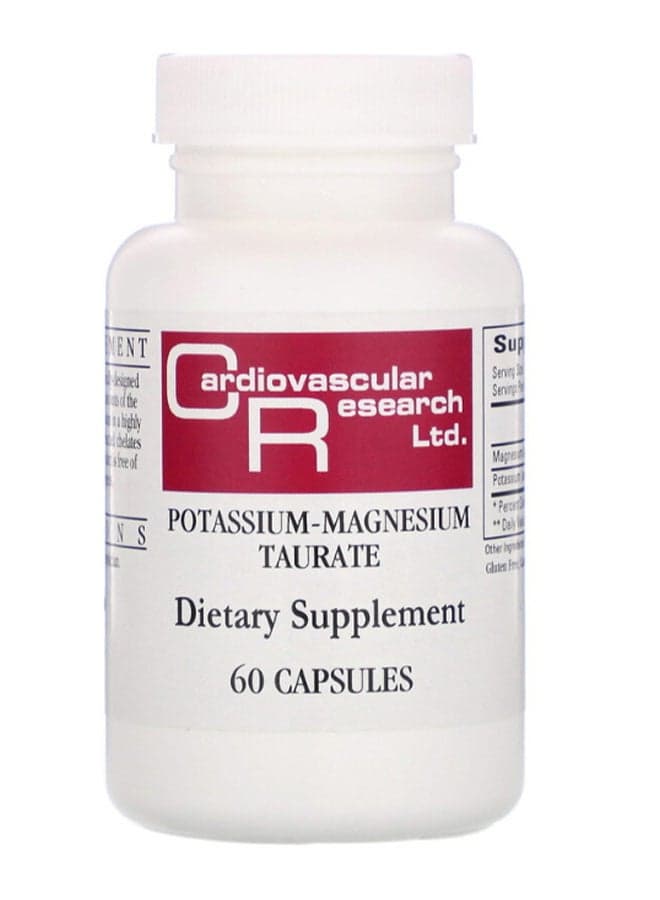 Magnesium Potassium Taurate - 60 Capsules
