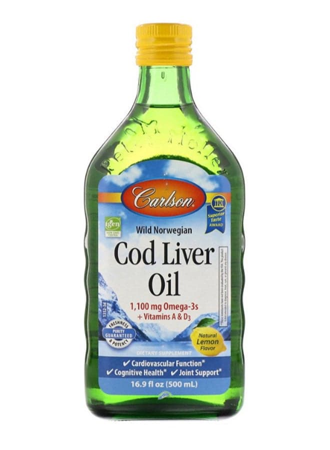 Wild Norwegian Cod Liver Oil