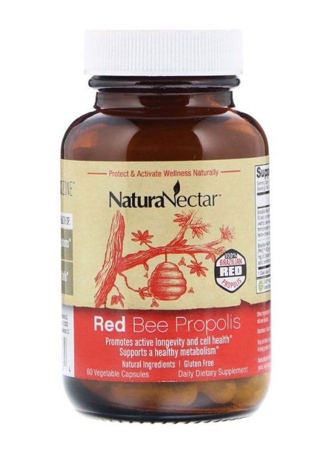 Red Bee Propolis - 60 Vegetable Capsules
