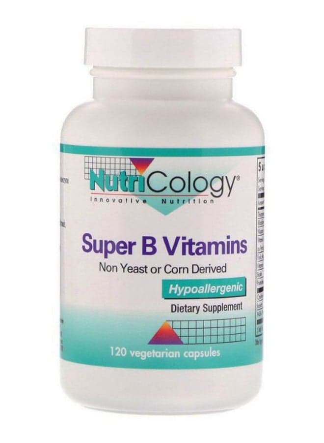 Super B Vitamins - 120 Capsules