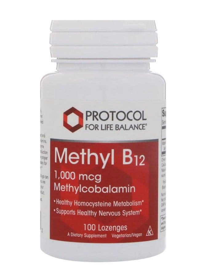 Methyl B12 Dietary Supplement - 100 Lozenges