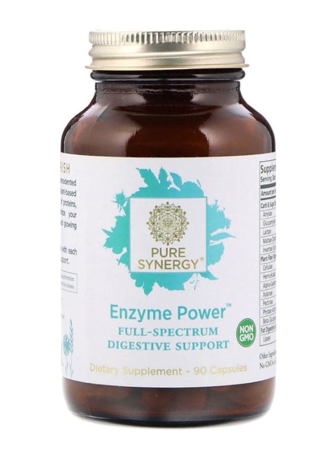 Enzyme Power Full-Spectrum Digestive Support - 90 Capsules