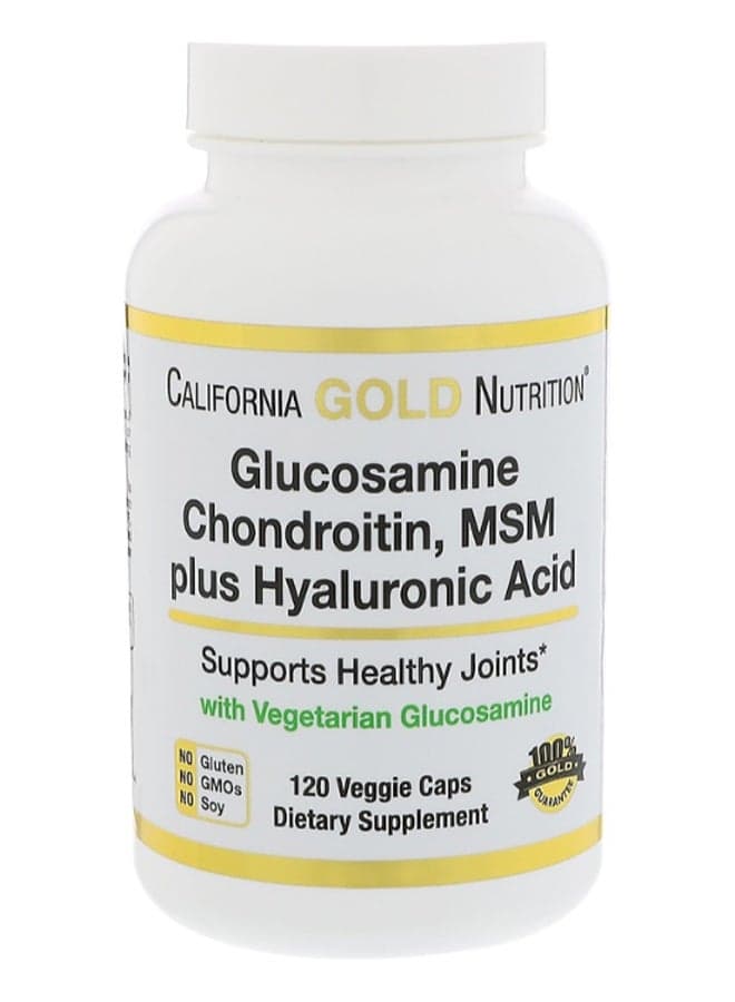 Glucosamine Chondroitin MSM Plus Hyaluronic Acid - 120 Capsules
