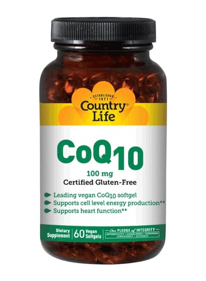 CoQ10 Dietary Supplement - 120 Vegan Softgels
