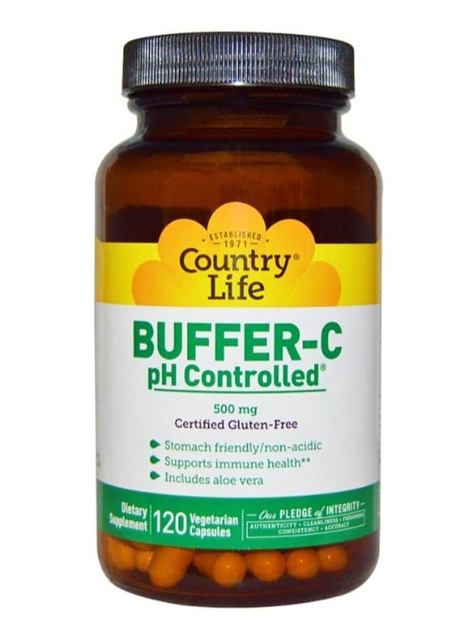 Buffer-C PH Controlled - 120 Veggie Capsules