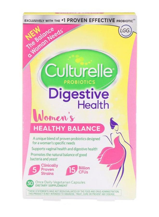 Probiotics Digestive Healthy Balance - 30 Vegetarian Capsules