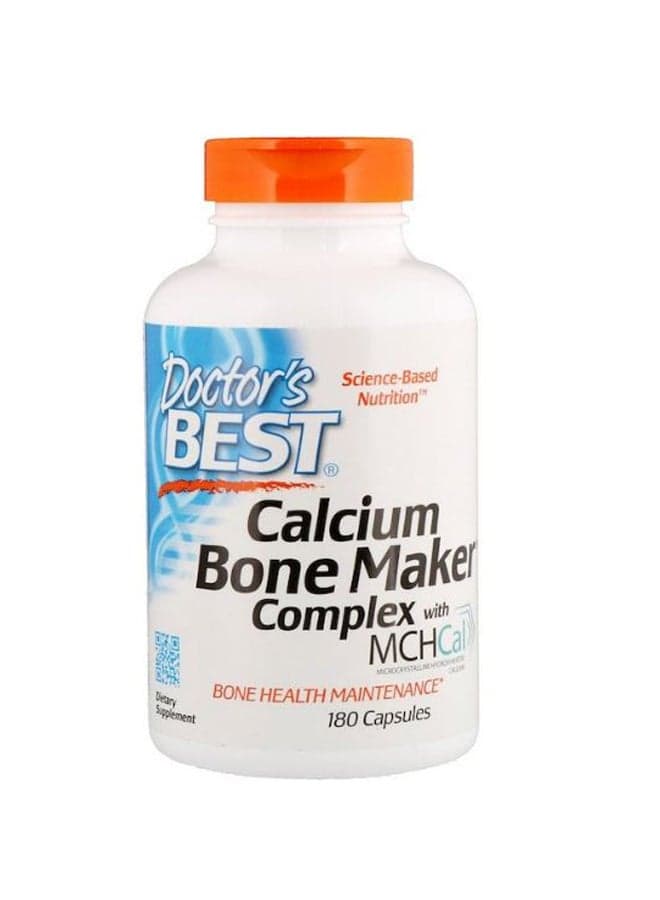 Calcium Bone Maker Complex With MCHCal - 180 Capsules