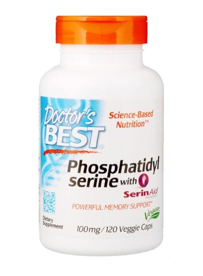 Phosphatidylserine With SerinAid Powerful Memory Support - 120 Capsules