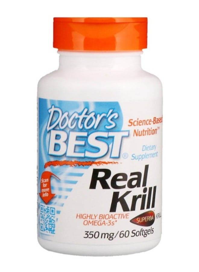 Real Krill Dietary Supplement - 60 Softgel
