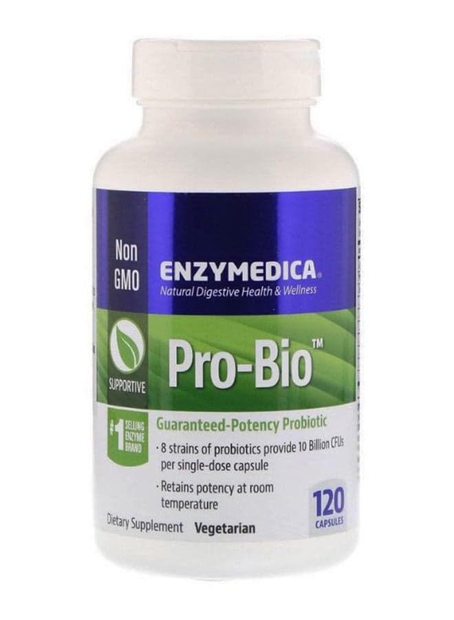 Pro-Bio Guaranteed-Potency Probiotic - 120 Capsules