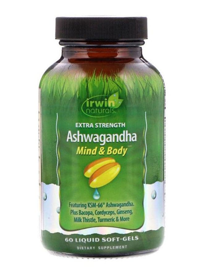 Extra Strength Ashwagandha - 60 Softgels