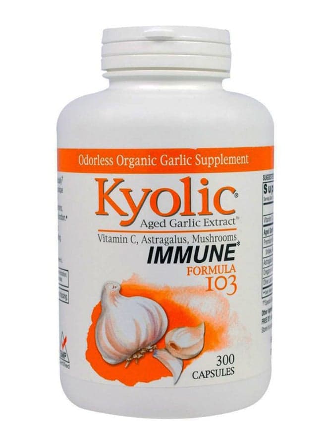 Aged Garlic Extract Immune Formula 103 - 300 Capsules