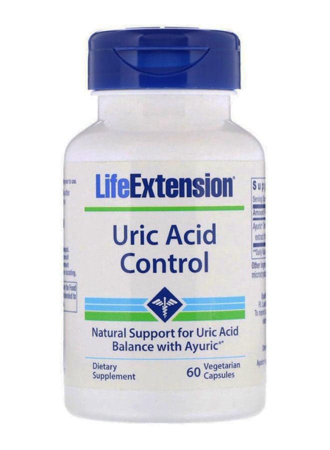 Uric Acid Control - 60 Capsules