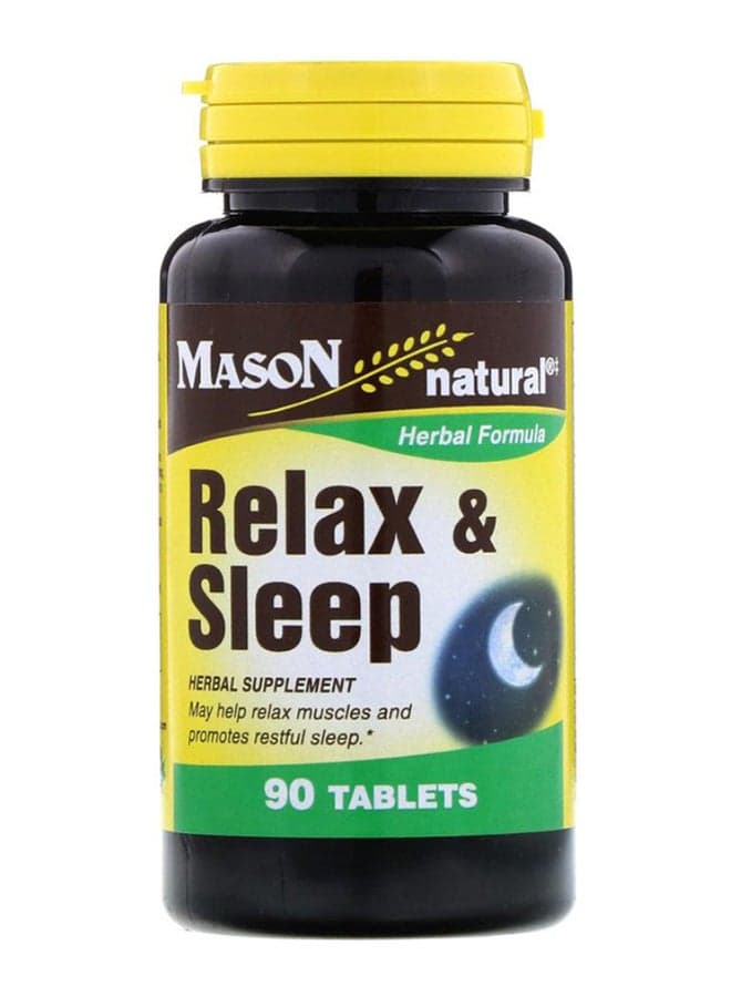 Relax And Sleep Herbal Supplement - 90 Tablets