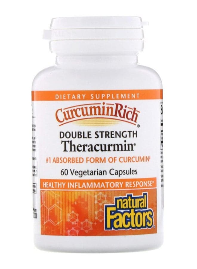 CurcuminRich Double Strength Theracurmin - 60 Capsules