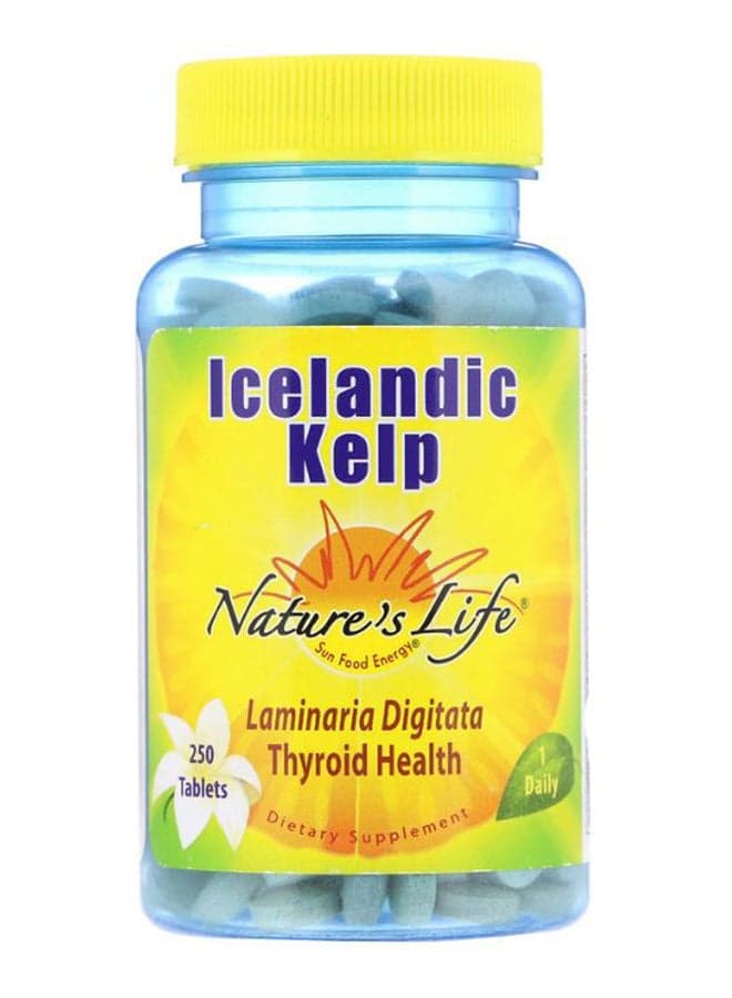 Thyroid Health Icelandic Kelp - 250 Tablets