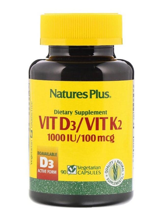 Vit D3 And K2 - 90 Vegetarian Capsules