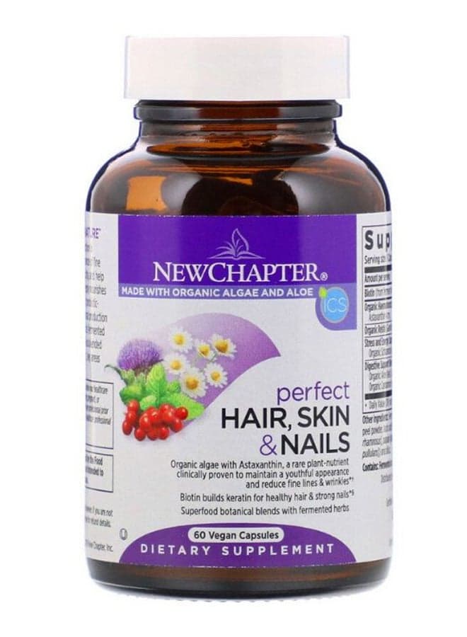 Perfect Hair Skin And Nails Supplement - 60 Capsules