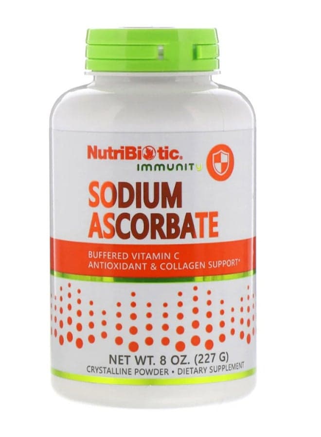 Nutribiotic Sodium Ascorbate Crystalline Powder 8 oz (227 g)