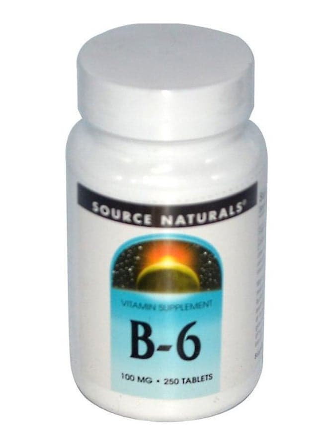 B-6 Vitamin Supplement - 250 Tablets