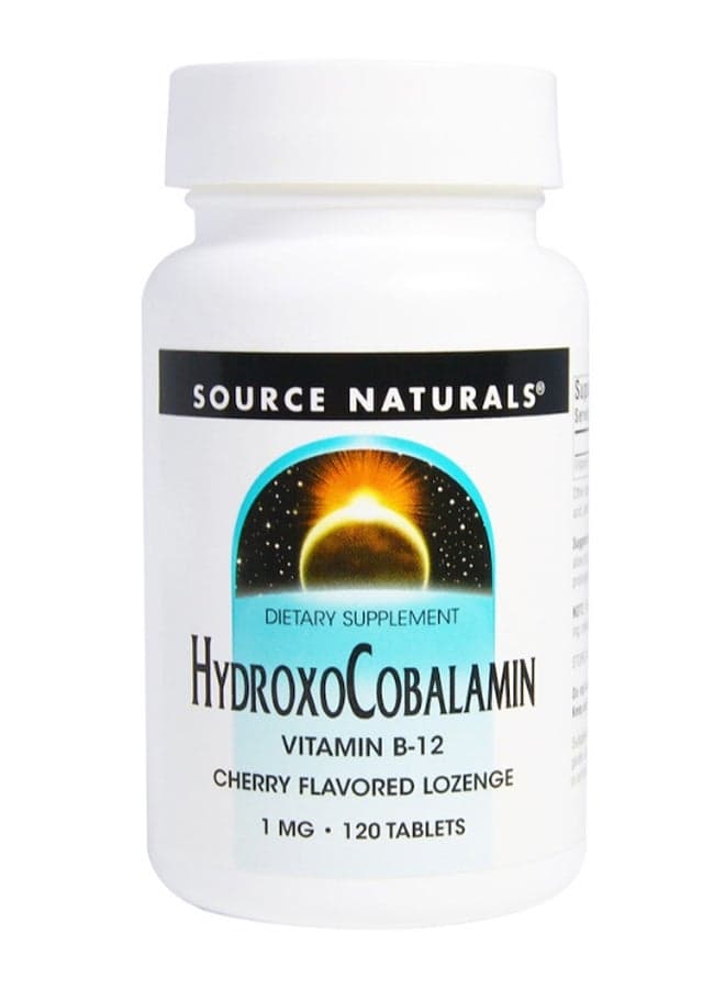 Cherry Flavoured Lozenge HydroxoCobalamin Vitamin B12 - 120 Tablets