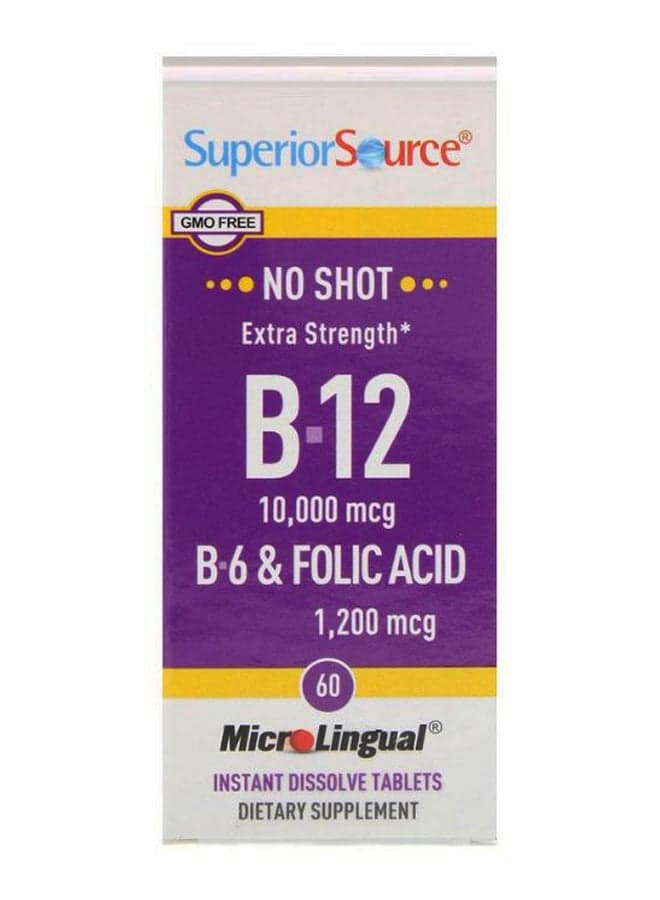 Extra Strength B-12 - 60 Tablets