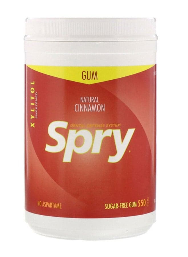 Natural Cinnamon Chewing Gum Spry