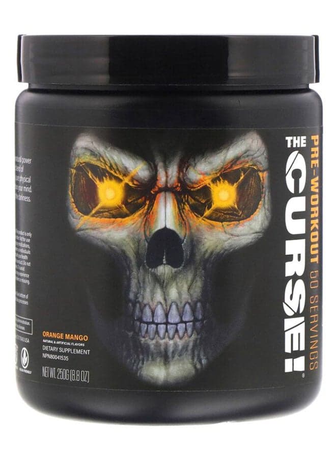 The Curse Pre Workout Orange Mango - 50 Servings
