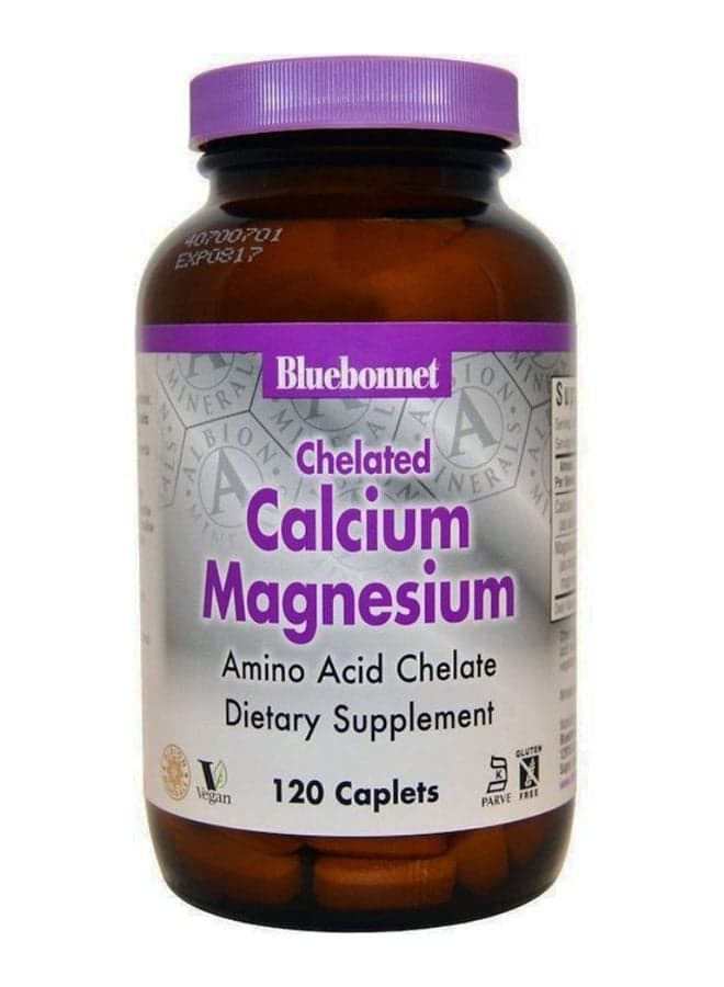 Chelated Calcium Magnesium - 120 Capsules