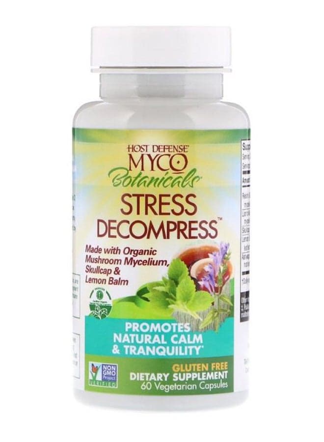 Stress Decompress Dietary Supplement - 60 Capsules