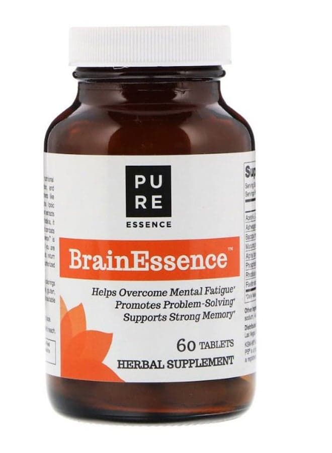 BrainEssence Herbal Supplement - 60 Tablets