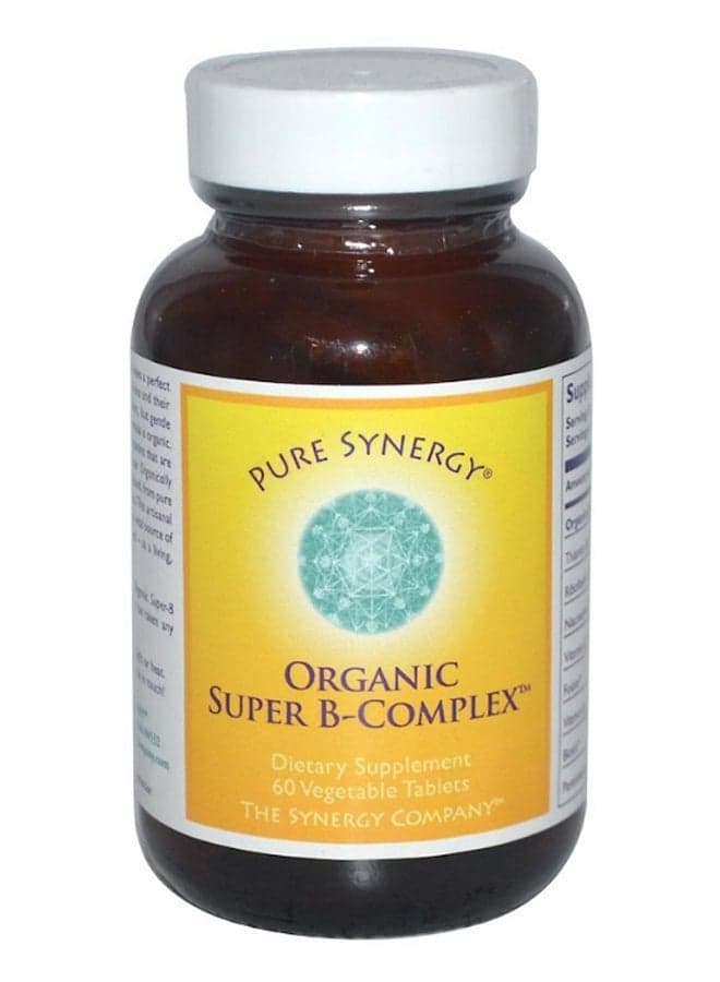 Organic Super B-Complex Vitamin - 60 Capsules