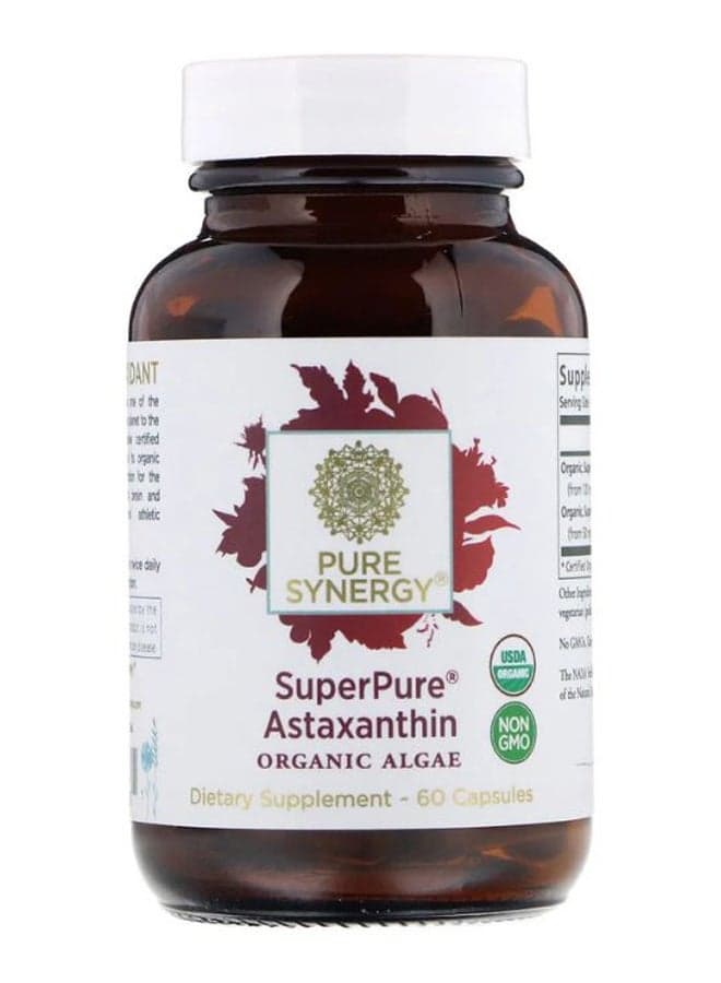 Organic Algae SuperPure Astaxanthin - 60 Capsules