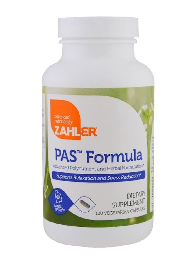 PAS Formula Advanced Polynutrient And Herbal Formulation - 120 Capsules